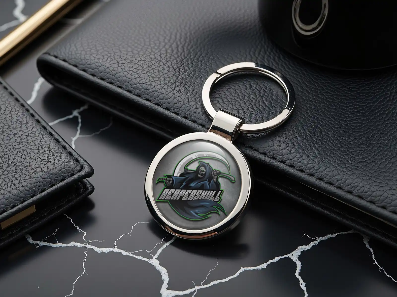 Dog Keyring Cute Durable Metal Build